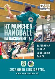 HT München - Saisonheft 2019/2020