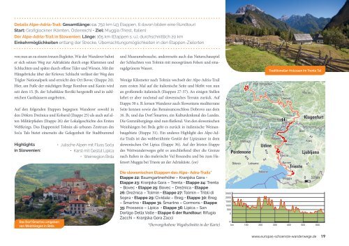 Europas Schönste Wanderwege 2019