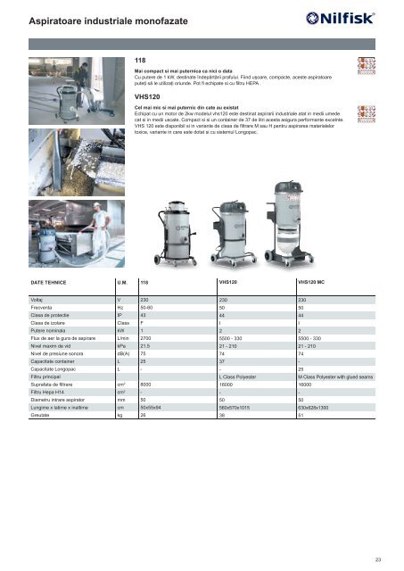 Nilfisk - Catalog - Linia Gri - 2019 (RO)