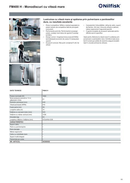 Nilfisk - Catalog - Linia Gri - 2019 (RO)