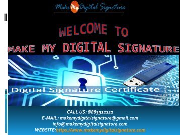 Digital Signature Certificate