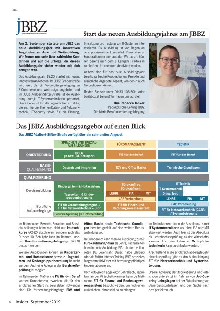 Gemeinde Insider September 2019