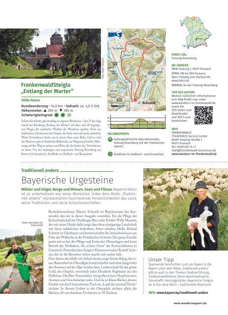 Bayern – Wandermagazin 195