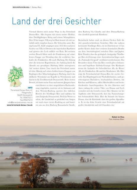 Donau-Ries – Wandermagazin 193