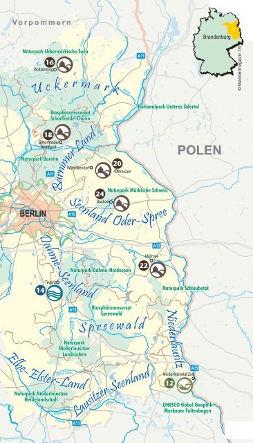 Die schönsten Wandertouren in Brandenburg