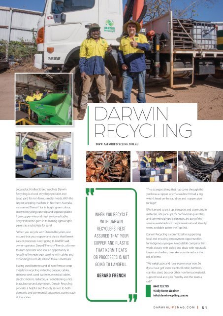 Darwin Life and Northern Territory 2019