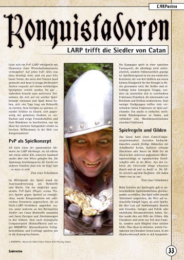 LARP trifft die Siedler von Catan