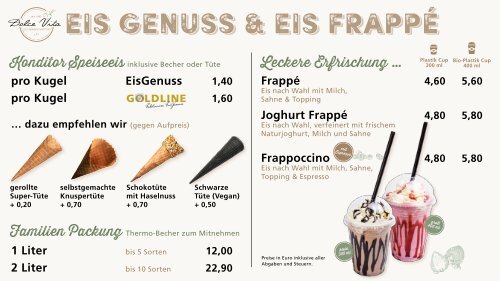 Eis Genuss & Eis Frappé