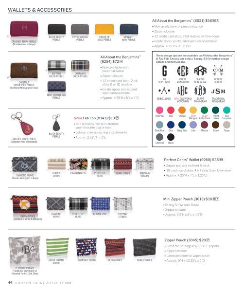 Thirty-One Gifts Canada - Fall 2019