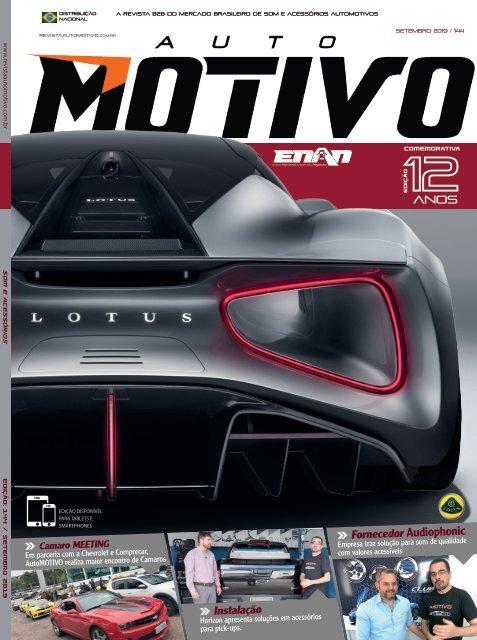 REVISTA AUTOMOTIVO - EDIÇÃO 144 - SETEMBRO 2019