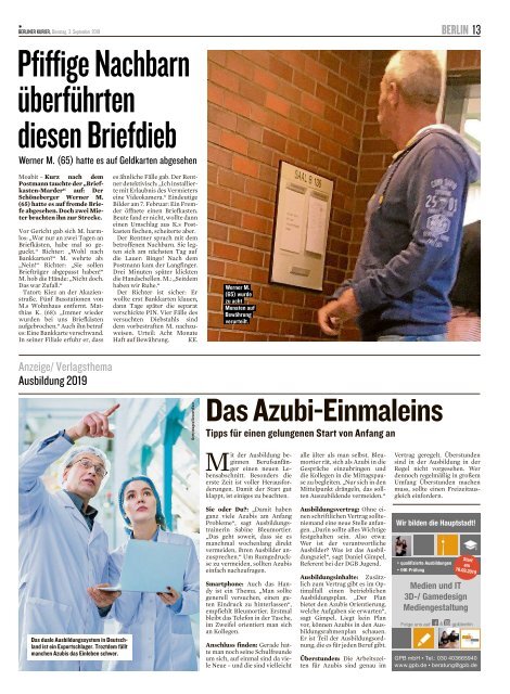 Berliner Kurier 03.09.2019