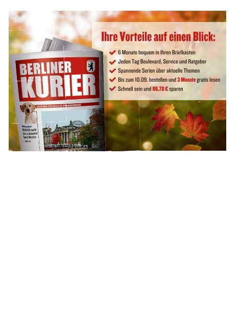 Berliner Kurier 03.09.2019