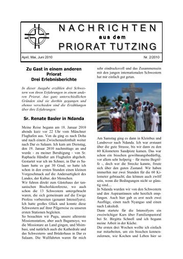 2. Quartal 2010 - Tutzing, Missions-Benediktinerinnen