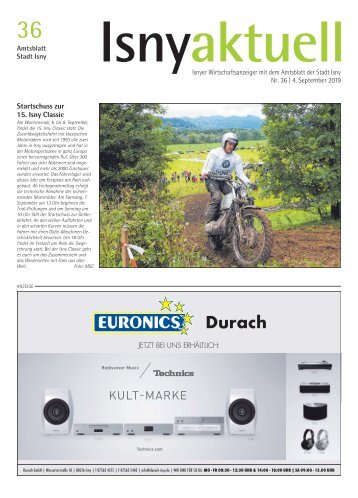Isny Aktuell 04.09.2019