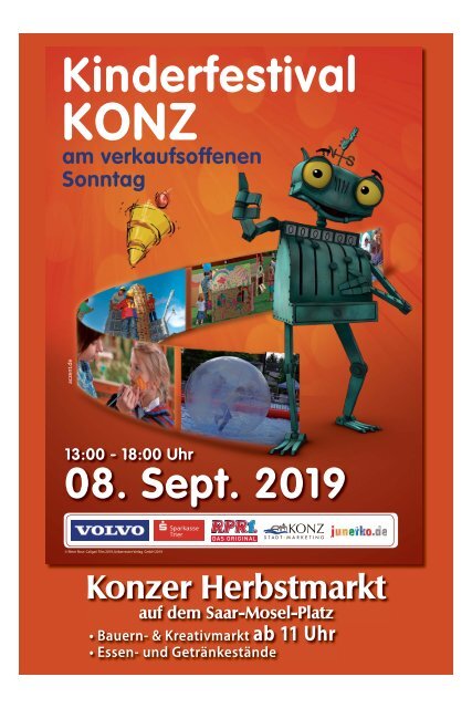 Kinderfestival Konz & Konzer Herbstmarkt