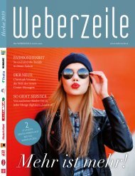 WEBERZEILE Magazin Herbst 2019