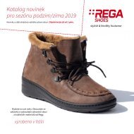 REGA SHOES Podzim/zima 2019  