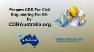 CDR For Civil Engineers Australia