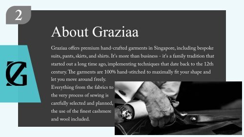 Graziaa - The Best Bespoke Suits and Custom Tailoring in Singapore