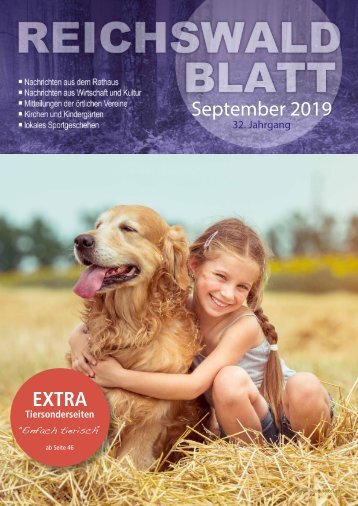 Reichswaldblatt Feucht - September 2019