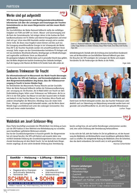 Reichswaldblatt Feucht - September 2019