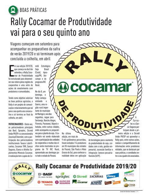 Jornal Cocamar Setembro 2019