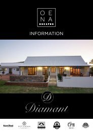 Diamand Farmhouse - Info book