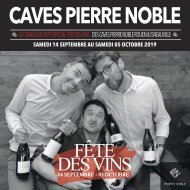 FETE DES VINS 2019 Les Caves Pierre Noble 