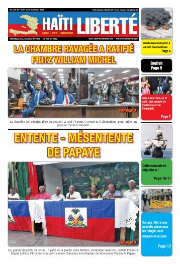 Haiti Liberte 4 Septembre 2019