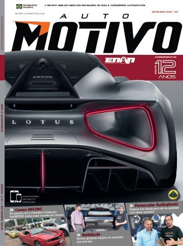 REVISTA AUTOMOTIVO - EDIÇÃO 144 - SETEMBRO DE 2019