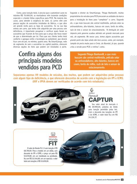 REVISTA AUTOMOTIVO - EDIÇÃO 144 - SETEMBRO DE 2019