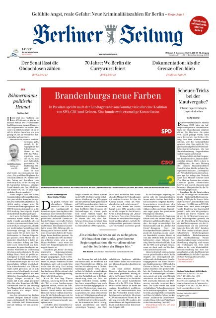 Berliner Zeitung 04.09.2019