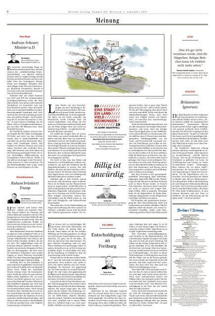 Berliner Zeitung 04.09.2019