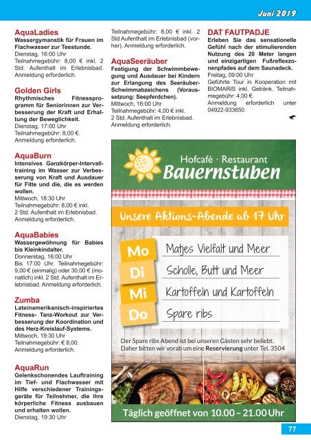 Juni 2019   Borkum-Aktuell - Das Inselmagazin