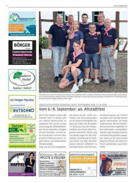 Das Stadtgespräch September 2019