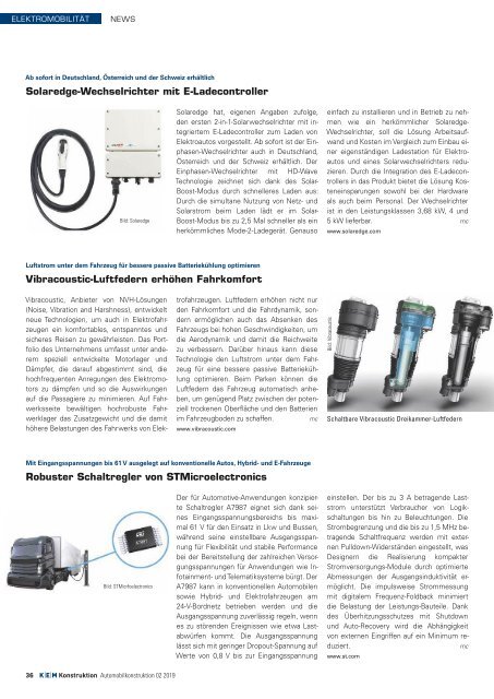 KEM Konstruktion Automobilkonstruktion 02.2019