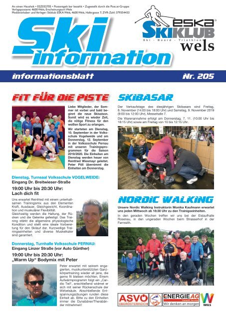Informationsblatt 2019/20