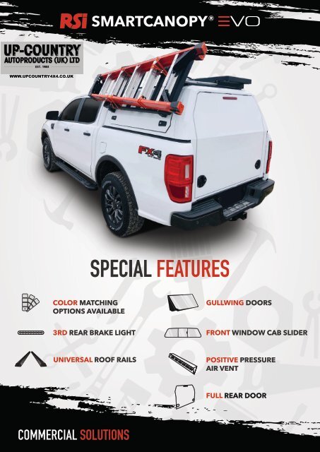 RSI SMARTCANOPY® EVO GS Commercial Full Brochure UK (Ranger Fleet Work Top)