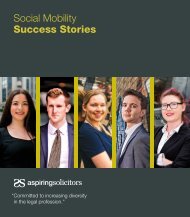 AS Social Mobility Success Stories