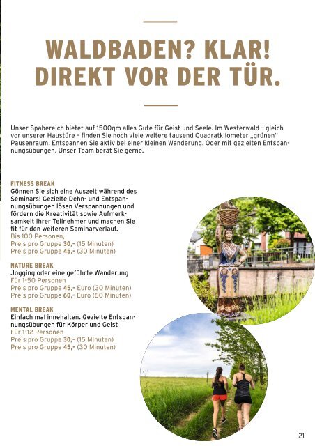 Hotel Zugbrücke Tagungen 2020