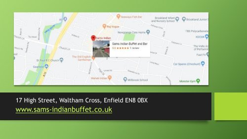 Best Indian Restaurant & Takeaway near me in Enfield