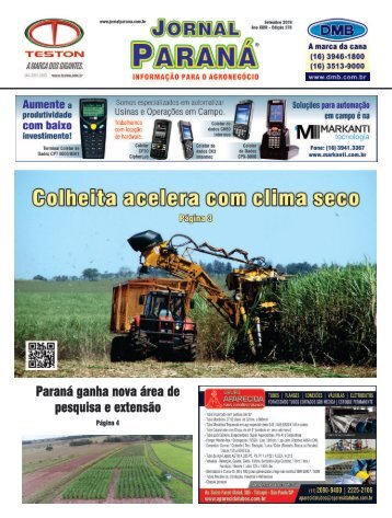 Jornal Paraná Setembro 2019