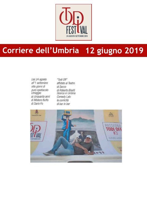 Rassegna Stampa Todi Festival 2019