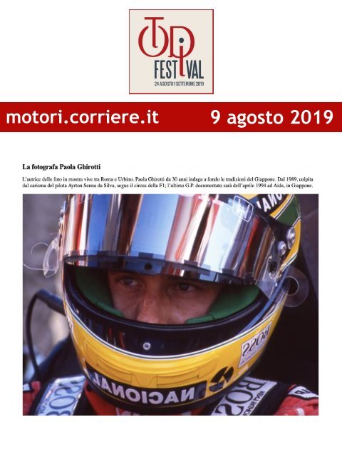 Rassegna Stampa Todi Festival 2019