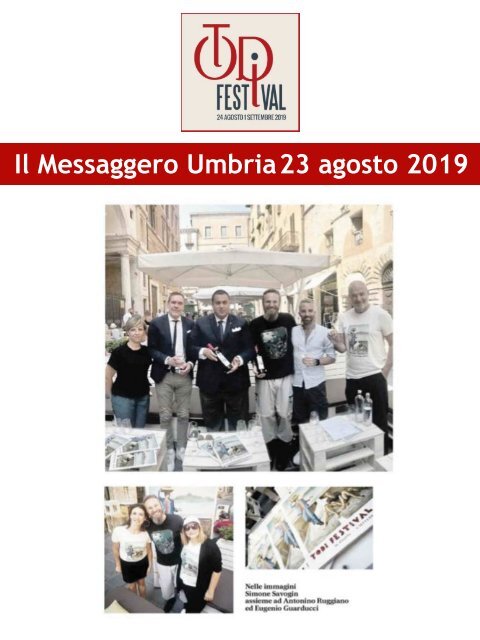 Rassegna Stampa Todi Festival 2019