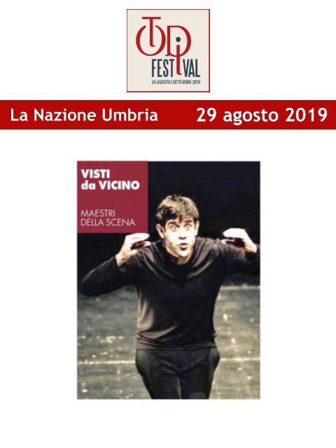 Rassegna Stampa Todi Festival 2019