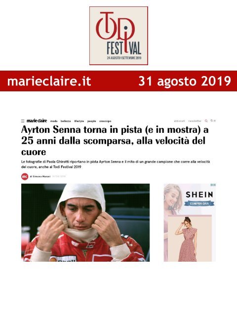 Rassegna Stampa Todi Festival 2019