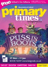 Primary Times Warwickshire & Solihull Back to School 2019