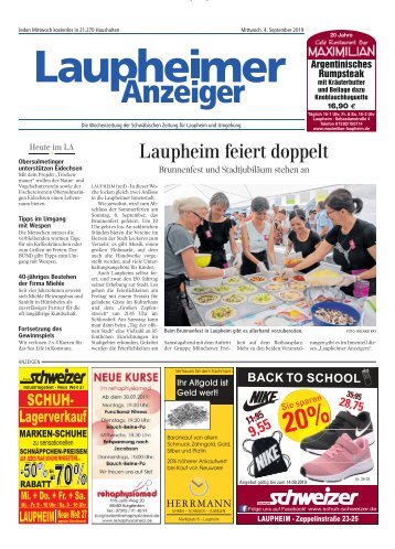 Laupheimer Anzeiger 04.09.2019