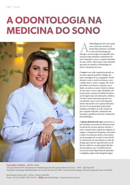 Contato VIP - Medicina e Saúde - Julho - 1ª edição 2019 - Marau  